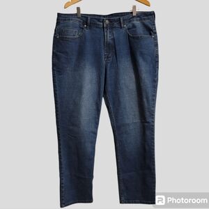 Buffalo David Bitton Jackson Jeans Men's 38x29 Blue Straight Stretch Classics